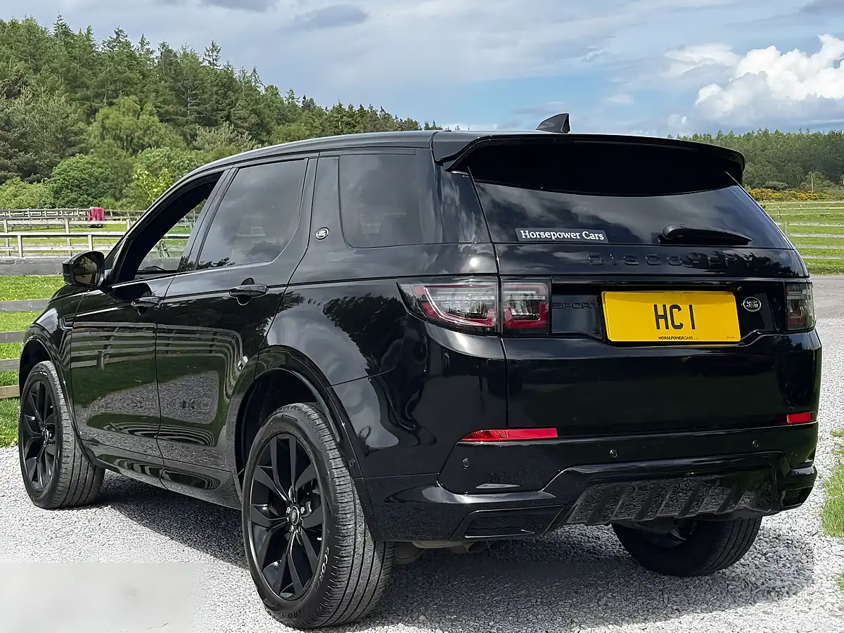 Used 2022 Land Rover Discovery Sport R-Dynamic S Plus Santorini Metallic Black - Interior and Exterior details 4