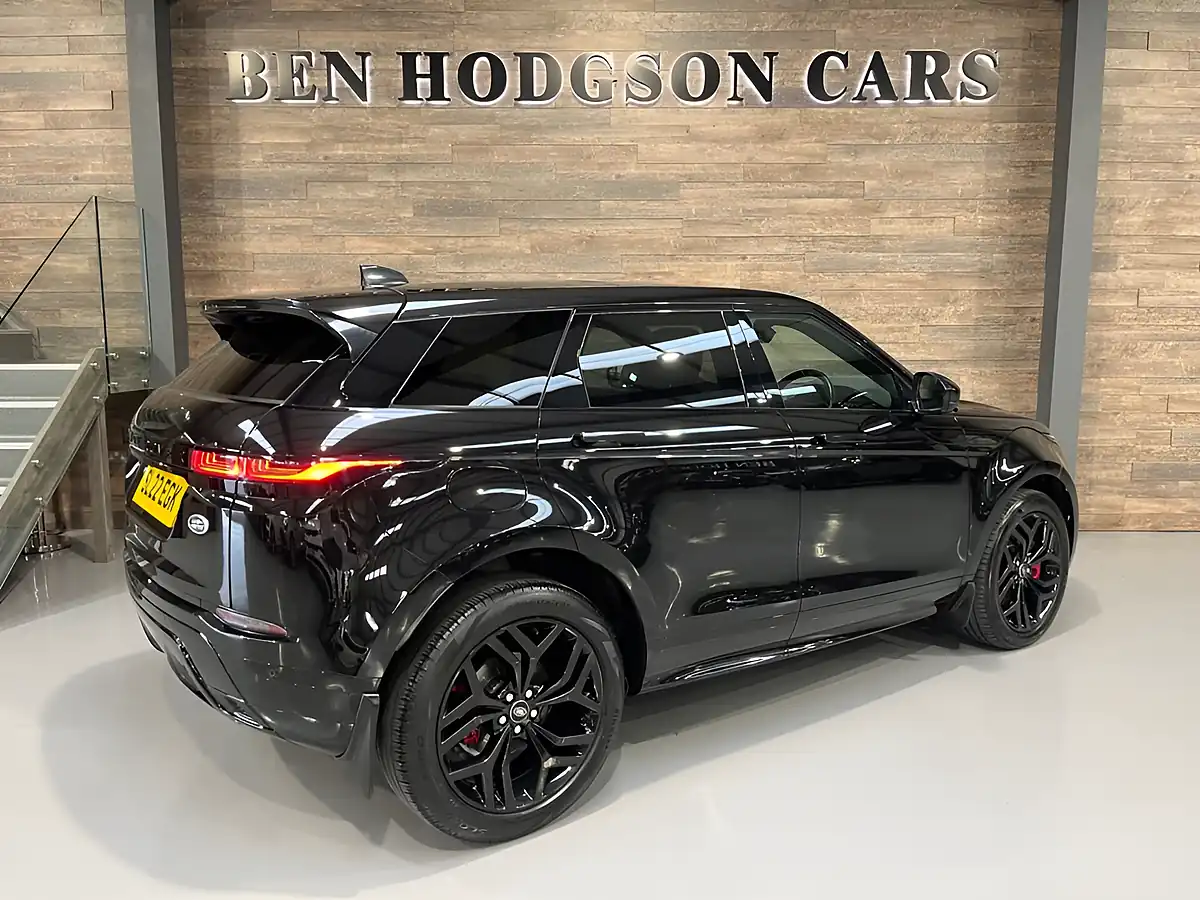 Used 2022 Land Rover Range Rover Evoque Edition Black - Interior and Exterior details 5