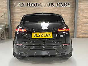 Used 2022 Land Rover Range Rover Evoque Edition Black - Interior and Exterior details 6