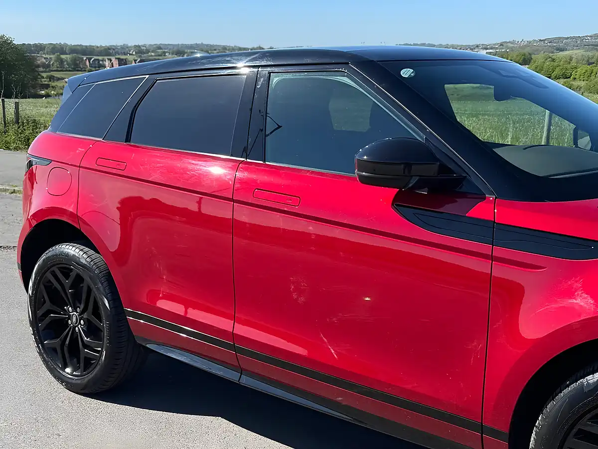 Used 2022 Land Rover Range Rover Evoque Edition Firenze Red - Interior and Exterior details 10