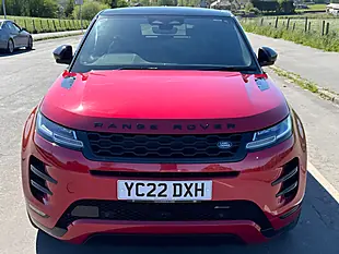 Used 2022 Land Rover Range Rover Evoque Edition Firenze Red - Interior and Exterior details 3