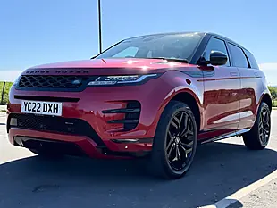 Used 2022 Land Rover Range Rover Evoque Edition Firenze Red - Interior and Exterior details 4