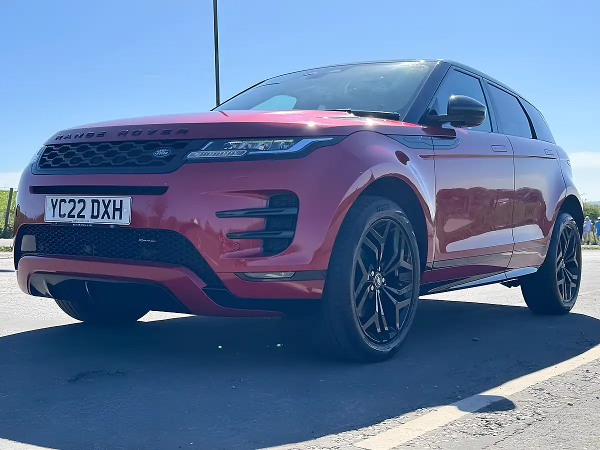 Used 2022 Land Rover Range Rover Evoque Edition Firenze Red - Interior and Exterior details 5