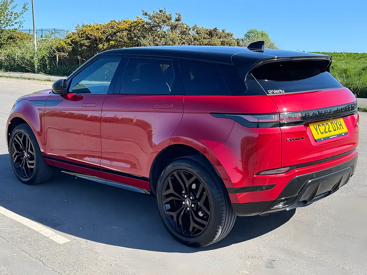 Used 2022 Land Rover Range Rover Evoque Edition Firenze Red - Interior and Exterior details 8
