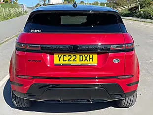 Used 2022 Land Rover Range Rover Evoque Edition Firenze Red - Interior and Exterior details 9