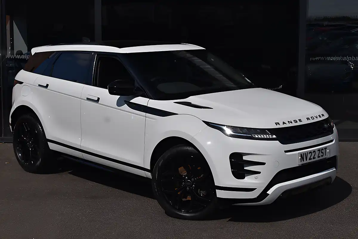 Used 2022 Land Rover Range Rover Evoque Edition Fuji White - Front View
