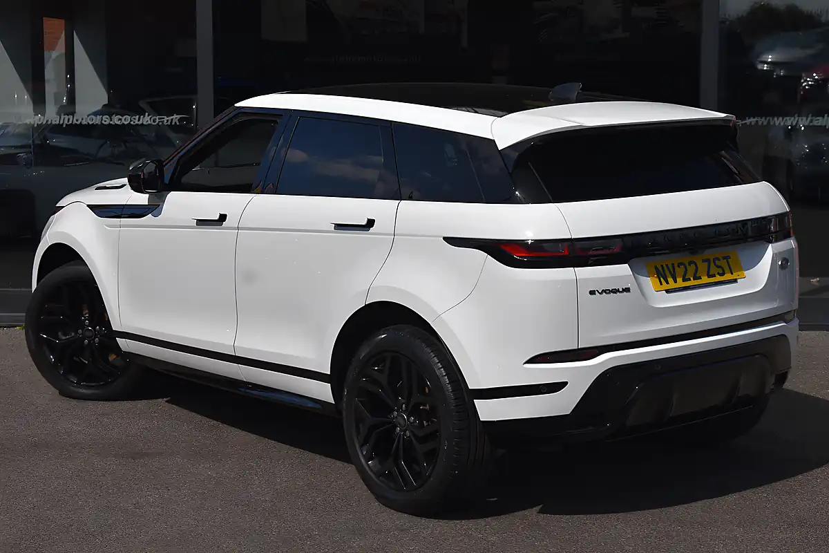 Used 2022 Land Rover Range Rover Evoque Edition Fuji White - Interior and Exterior details 2