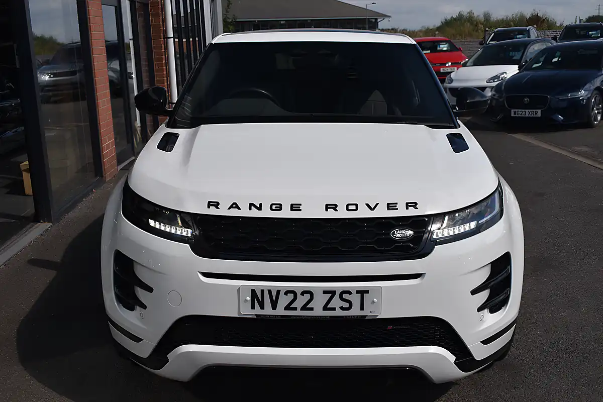 Used 2022 Land Rover Range Rover Evoque Edition Fuji White - Interior and Exterior details 3