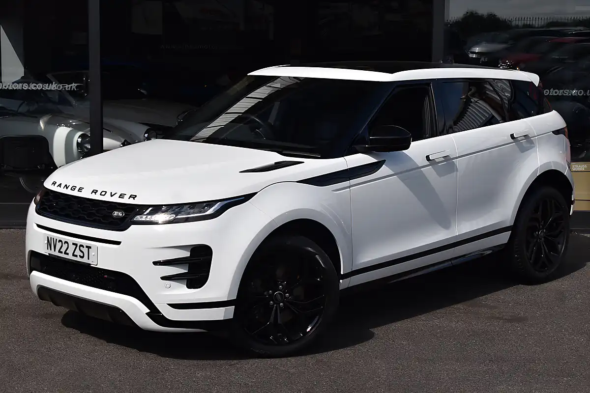 Used 2022 Land Rover Range Rover Evoque Edition Fuji White - Interior and Exterior details 4