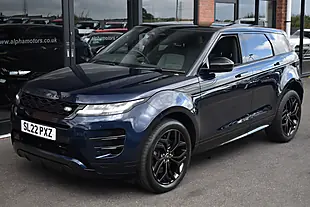 Used 2022 Land Rover Range Rover Evoque Edition Portofino Blue - Interior and Exterior details 10