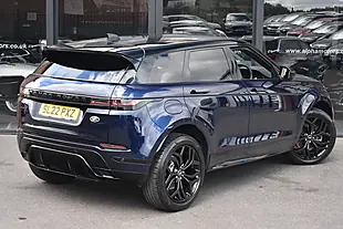 Used 2022 Land Rover Range Rover Evoque Edition Portofino Blue - Interior and Exterior details 5