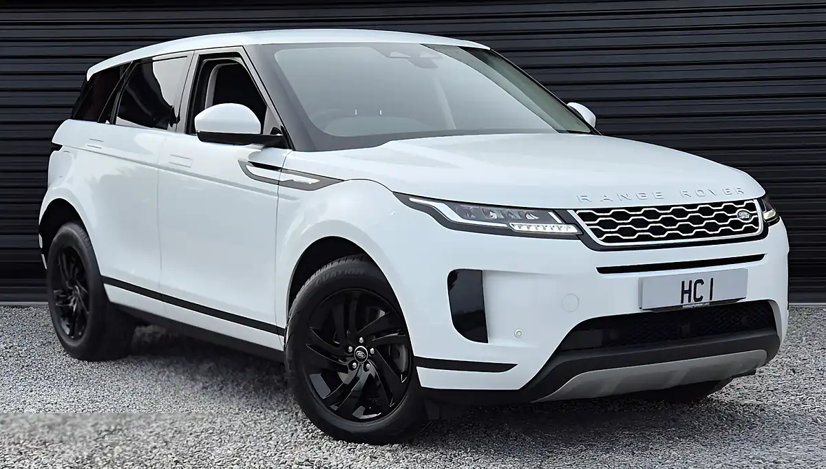 Used 2022 Land Rover Range Rover Evoque Fuji White - Front View