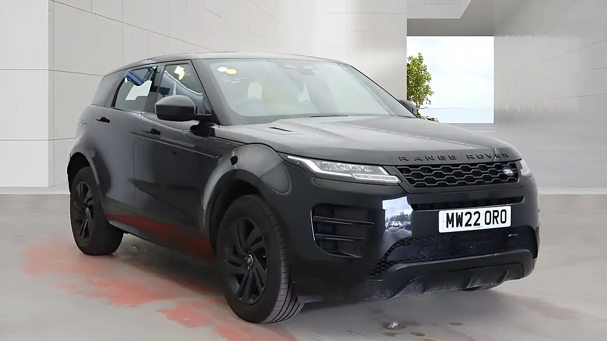 Used 2022 Land Rover Range Rover Evoque R-Dynamic S Black - Front View