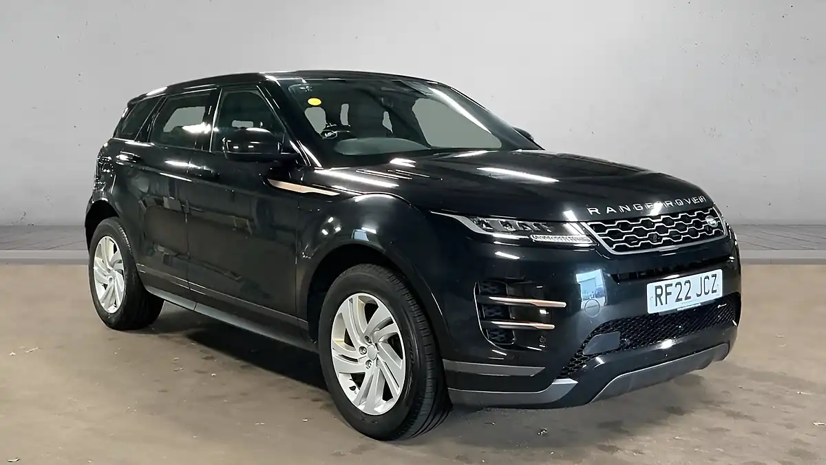 Used 2022 Land Rover Range Rover Evoque R-Dynamic S Black - Front View