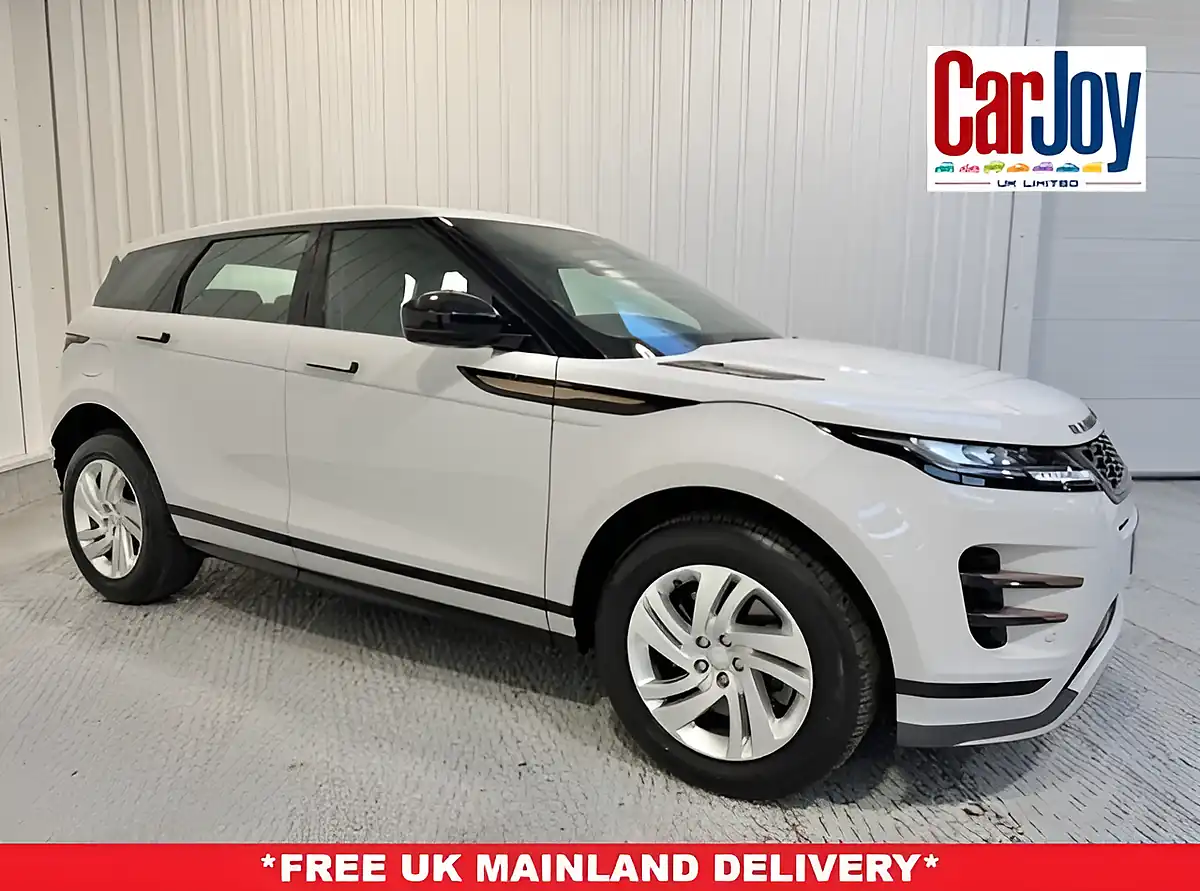 Used 2022 Land Rover Range Rover Evoque R-Dynamic S Fuji White - Front View