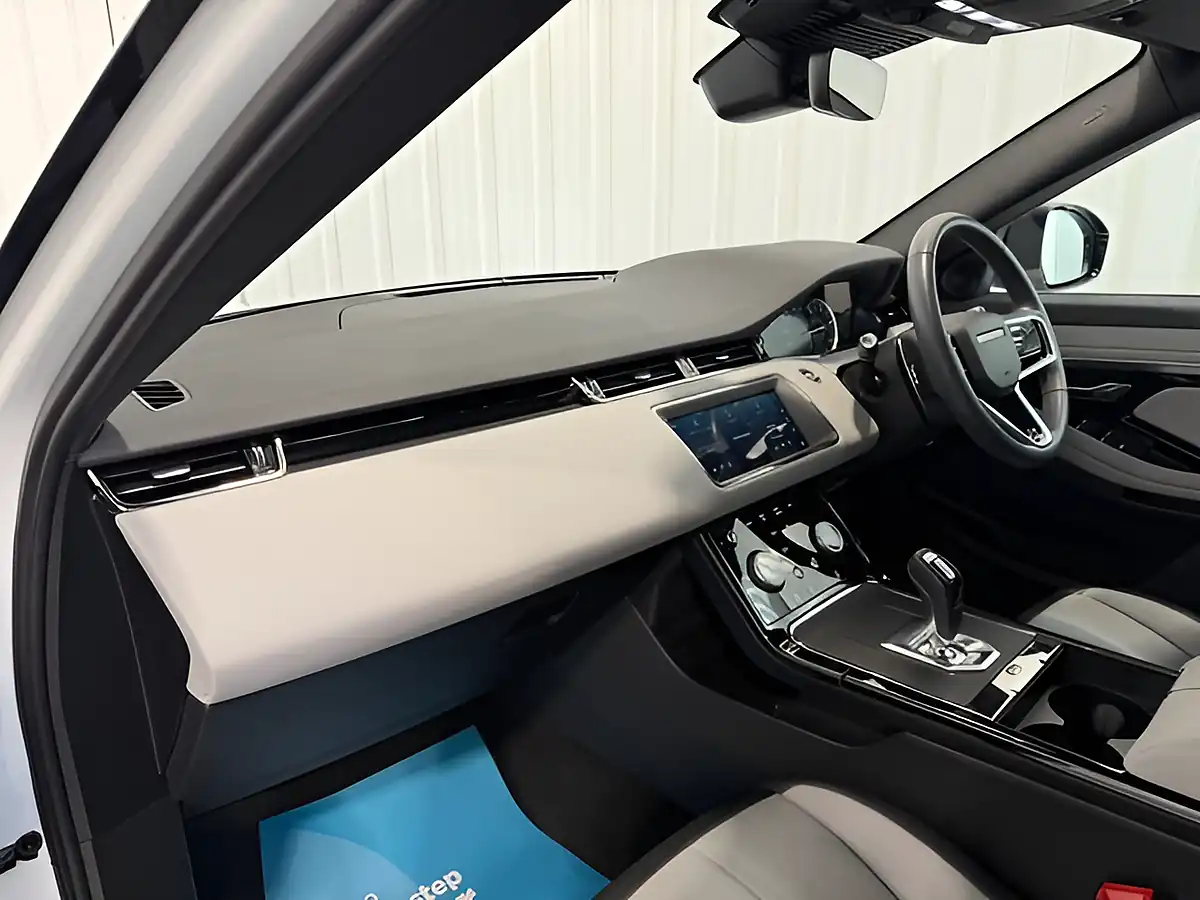 Used 2022 Land Rover Range Rover Evoque R-Dynamic S Fuji White - Interior and Exterior details 10