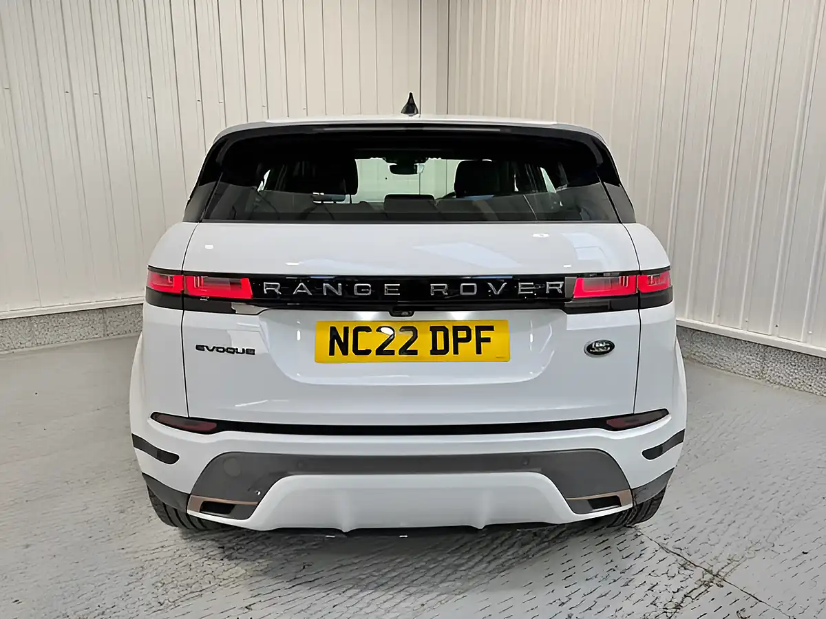Used 2022 Land Rover Range Rover Evoque R-Dynamic S Fuji White - Interior and Exterior details 7