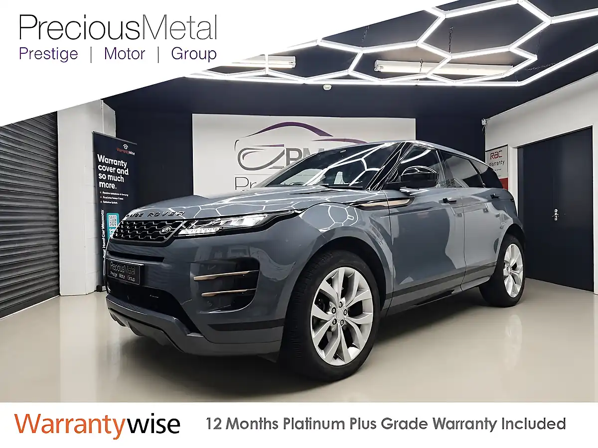 Used 2022 Land Rover Range Rover Evoque R-Dynamic S Grey - Front View