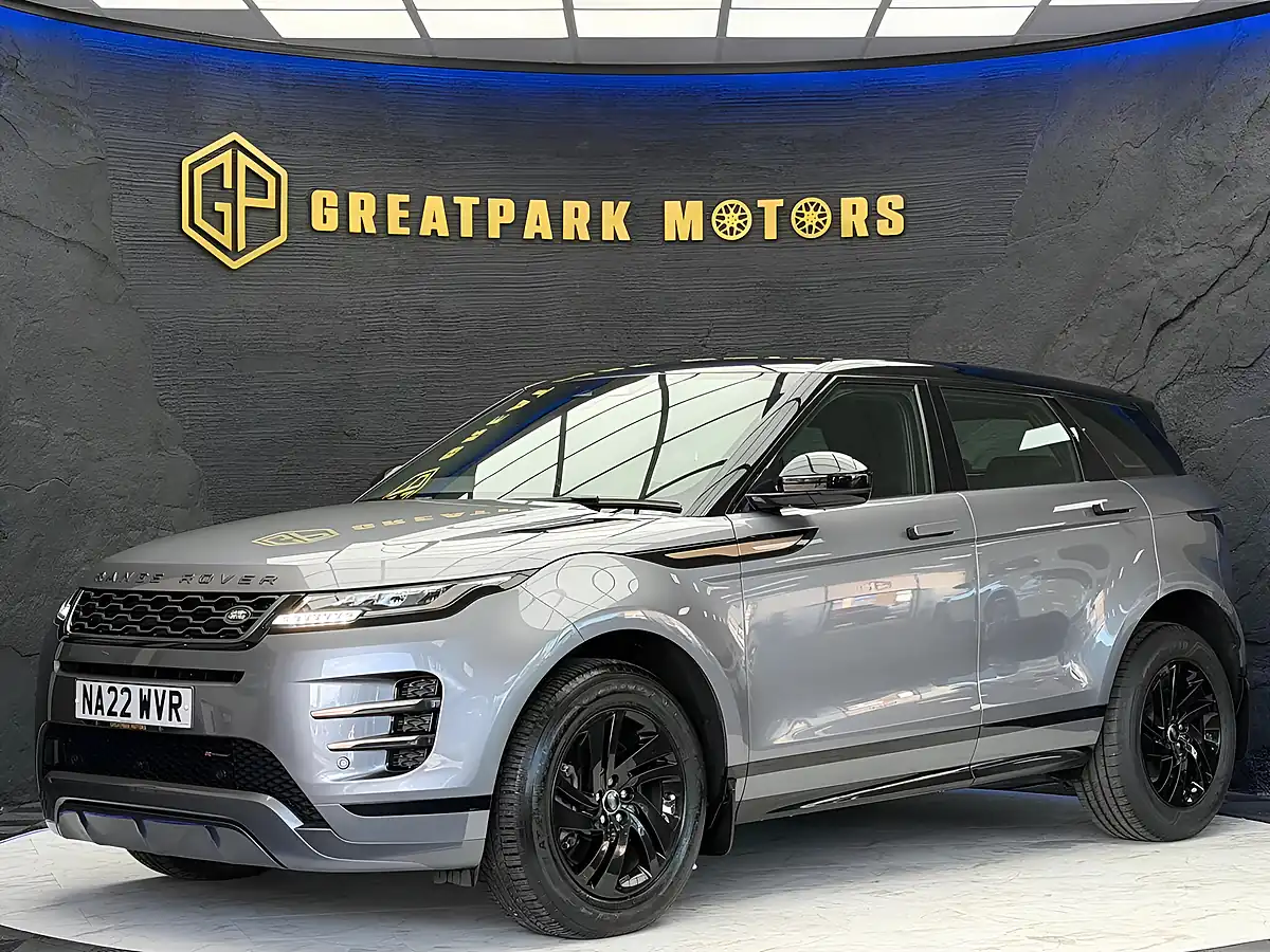 Used 2022 Land Rover Range Rover Evoque R-Dynamic S Grey - Front View