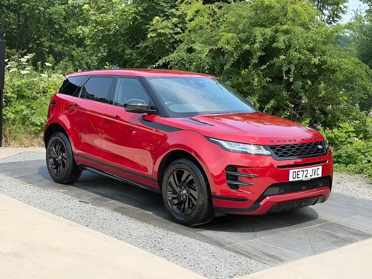 Used 2022 Land Rover Range Rover Evoque R-Dynamic S Red - Interior and Exterior details 10