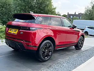 Used 2022 Land Rover Range Rover Evoque R-Dynamic S Red - Interior and Exterior details 5