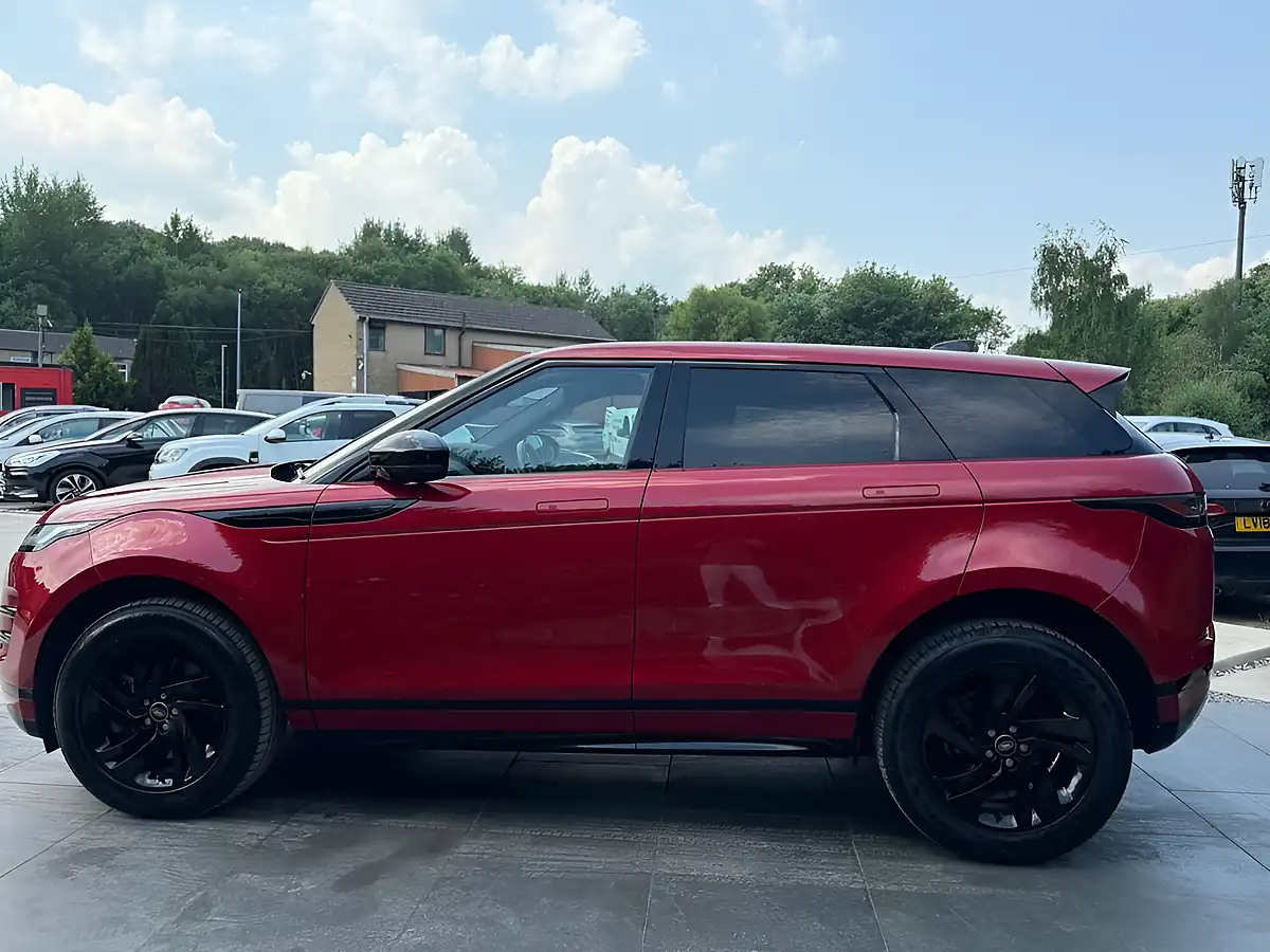 Used 2022 Land Rover Range Rover Evoque R-Dynamic S Red - Interior and Exterior details 12