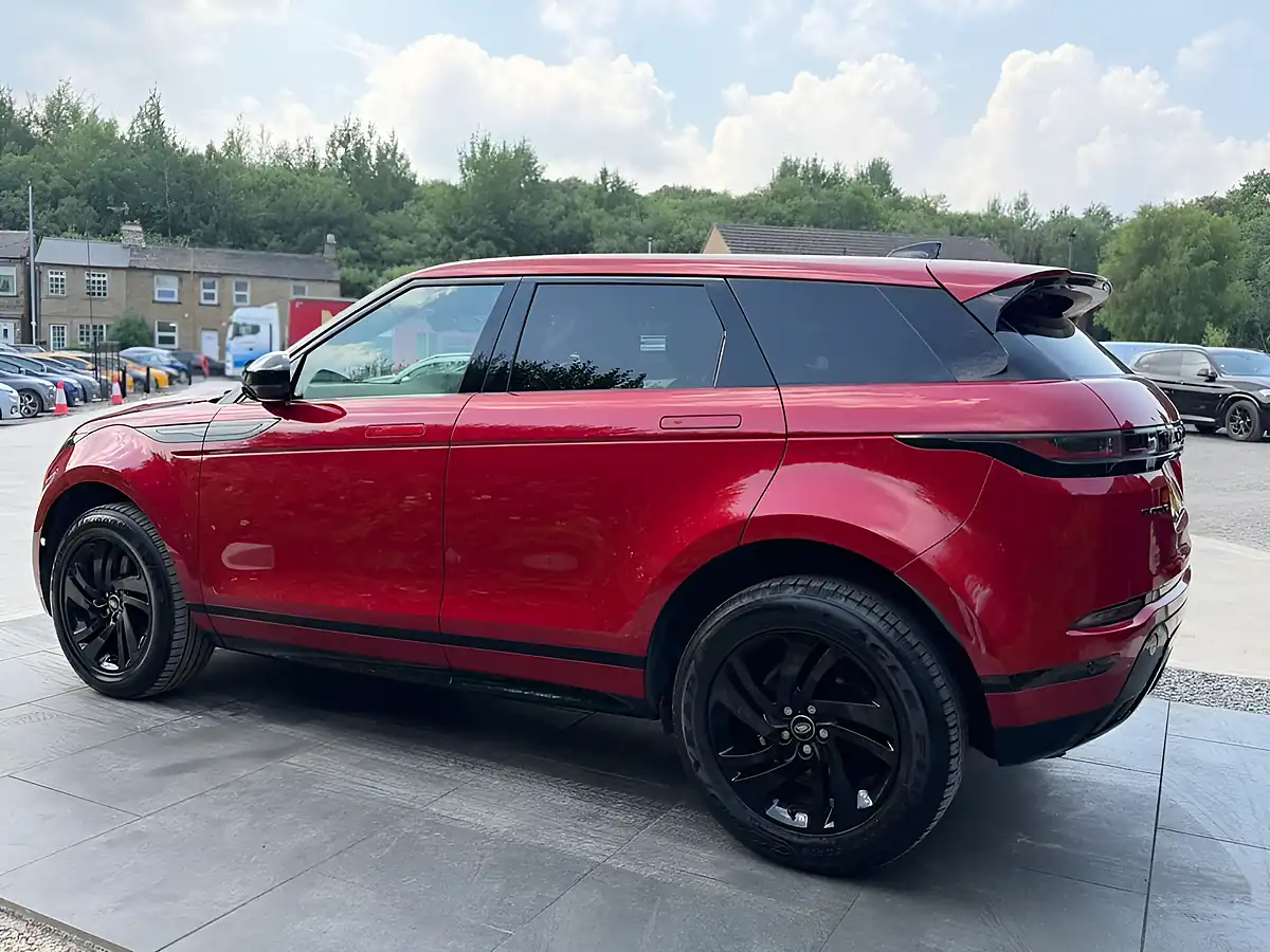 Used 2022 Land Rover Range Rover Evoque R-Dynamic S Red - Interior and Exterior details 6