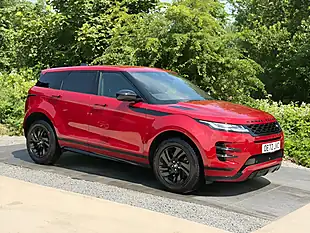Used 2022 Land Rover Range Rover Evoque R-Dynamic S Red - Interior and Exterior details 7