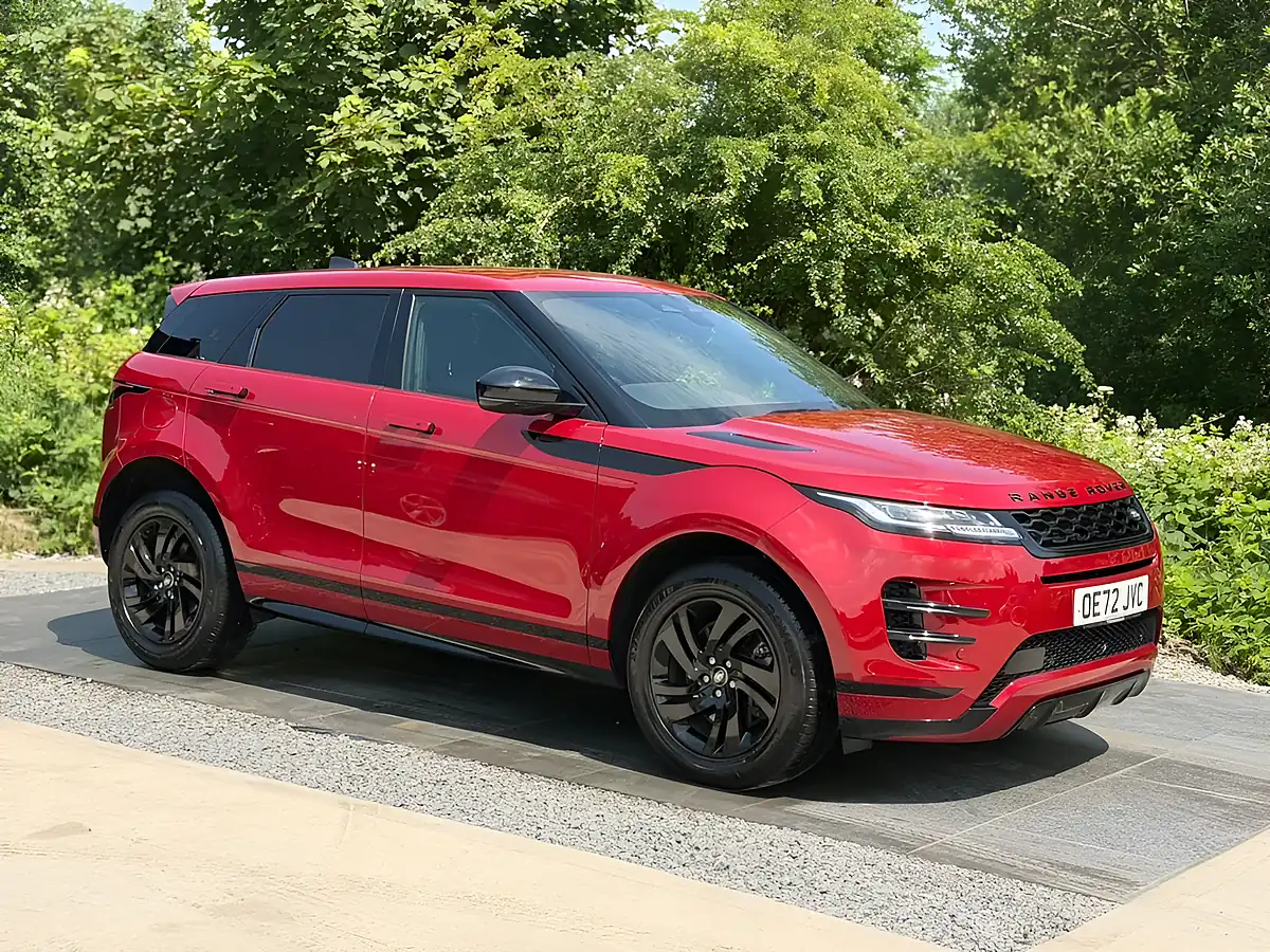 Used 2022 Land Rover Range Rover Evoque R-Dynamic S Red - Interior and Exterior details 7