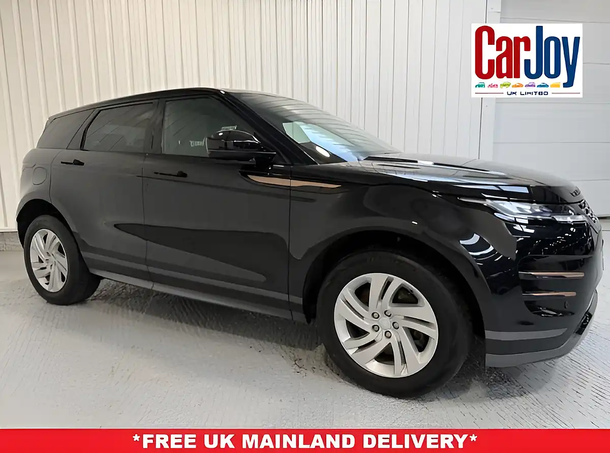 Used 2022 Land Rover Range Rover Evoque R-Dynamic S Santorini Black - Front View