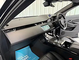 Used 2022 Land Rover Range Rover Evoque R-Dynamic S Santorini Black - Interior and Exterior details 10