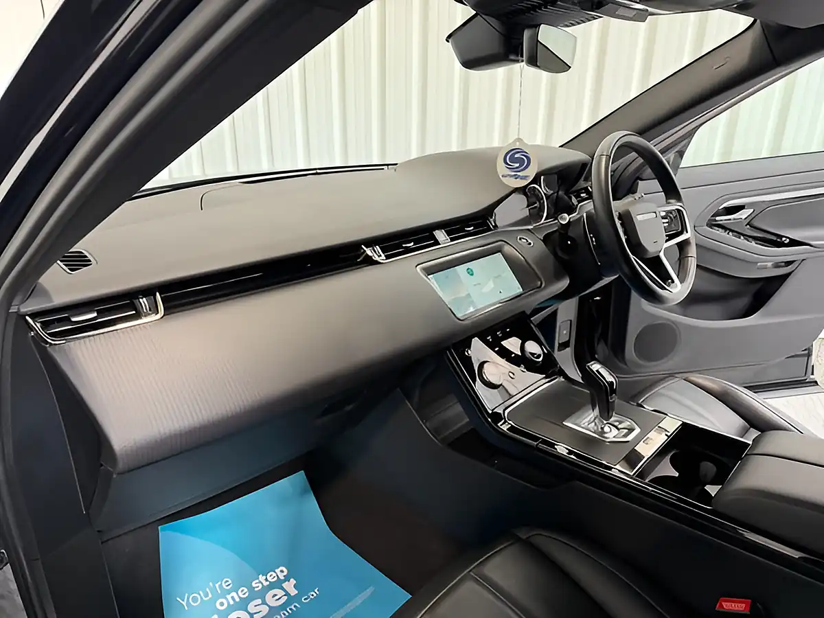 Used 2022 Land Rover Range Rover Evoque R-Dynamic S Santorini Black - Interior and Exterior details 10
