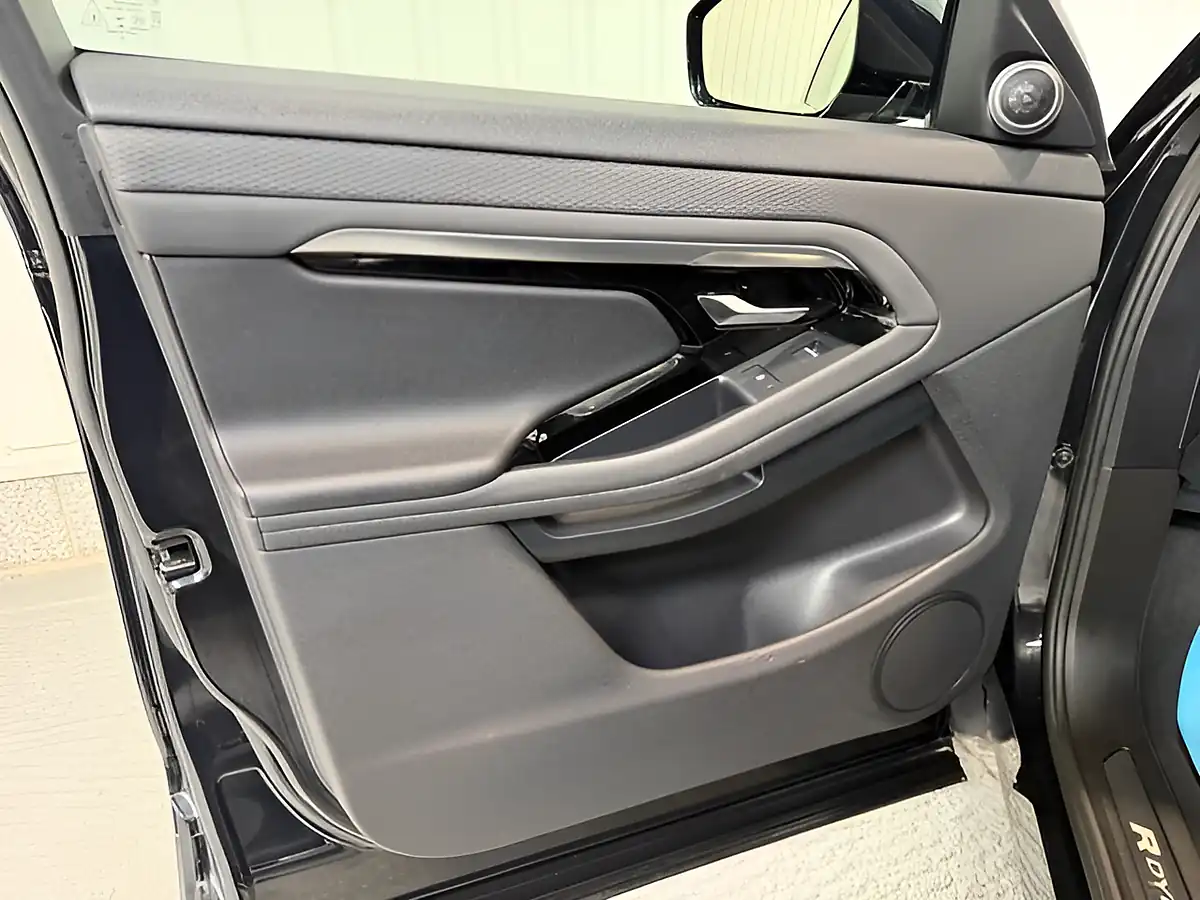 Used 2022 Land Rover Range Rover Evoque R-Dynamic S Santorini Black - Interior and Exterior details 12