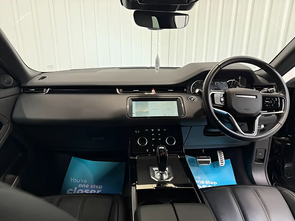 Used 2022 Land Rover Range Rover Evoque R-Dynamic S Santorini Black - Interior and Exterior details 13