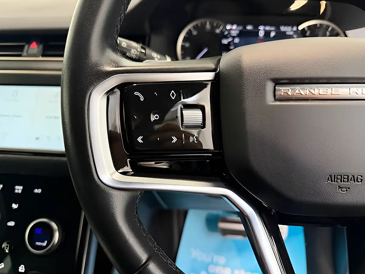 Used 2022 Land Rover Range Rover Evoque R-Dynamic S Santorini Black - Interior and Exterior details 14