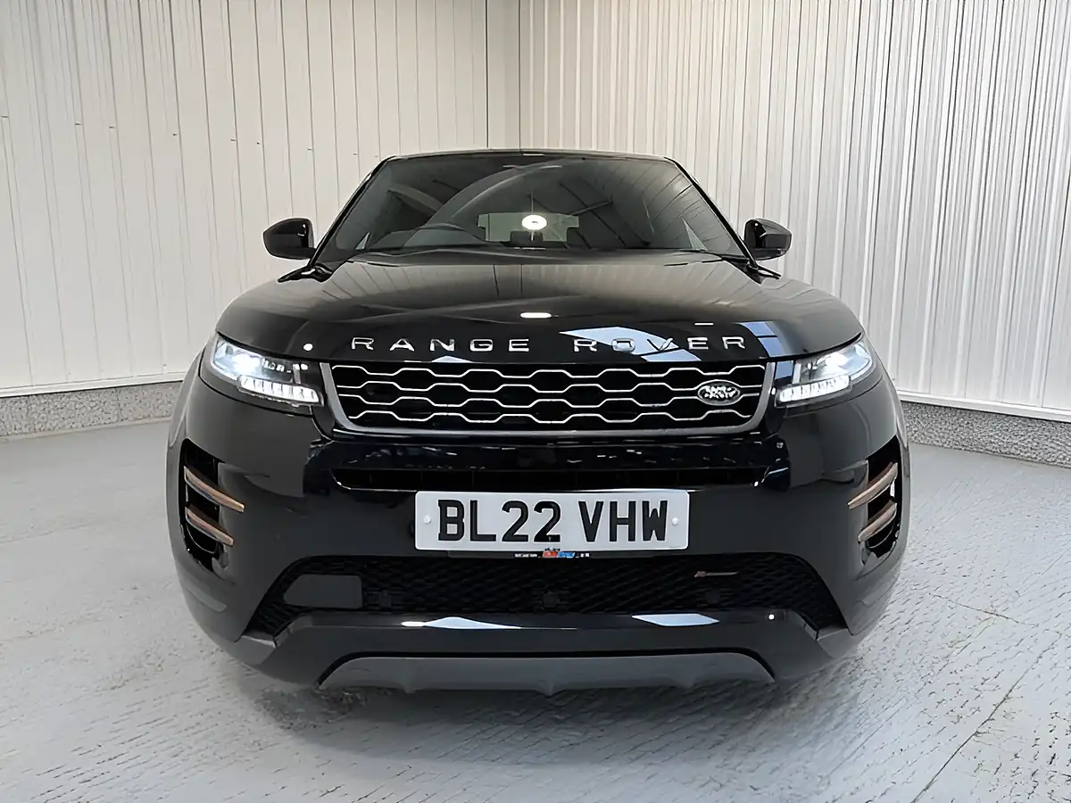 Used 2022 Land Rover Range Rover Evoque R-Dynamic S Santorini Black - Interior and Exterior details 2