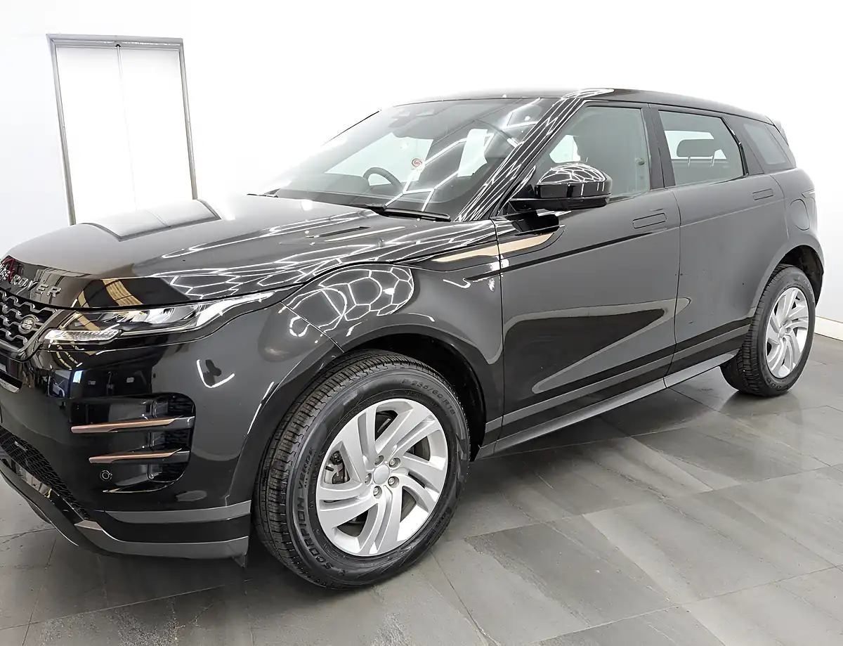 Used 2022 Land Rover Range Rover Evoque R-Dynamic S Santorini Black - Interior and Exterior details 3