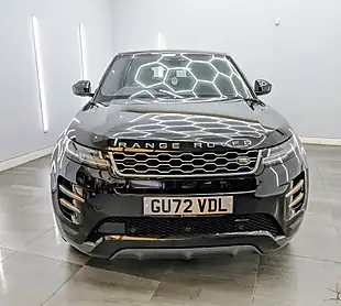 Used 2022 Land Rover Range Rover Evoque R-Dynamic S Santorini Black - Interior and Exterior details 4