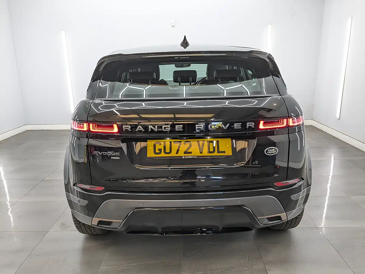 Used 2022 Land Rover Range Rover Evoque R-Dynamic S Santorini Black - Interior and Exterior details 7