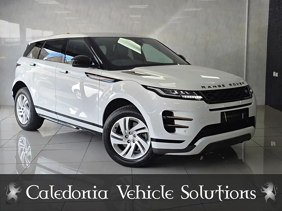 Used 2022 Land Rover Range Rover Evoque R-Dynamic S White - Front View