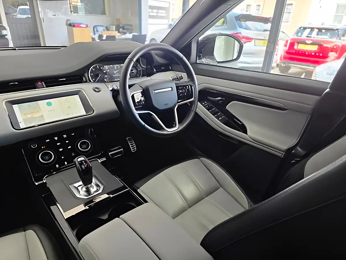 Used 2022 Land Rover Range Rover Evoque R-Dynamic S White - Interior and Exterior details 17