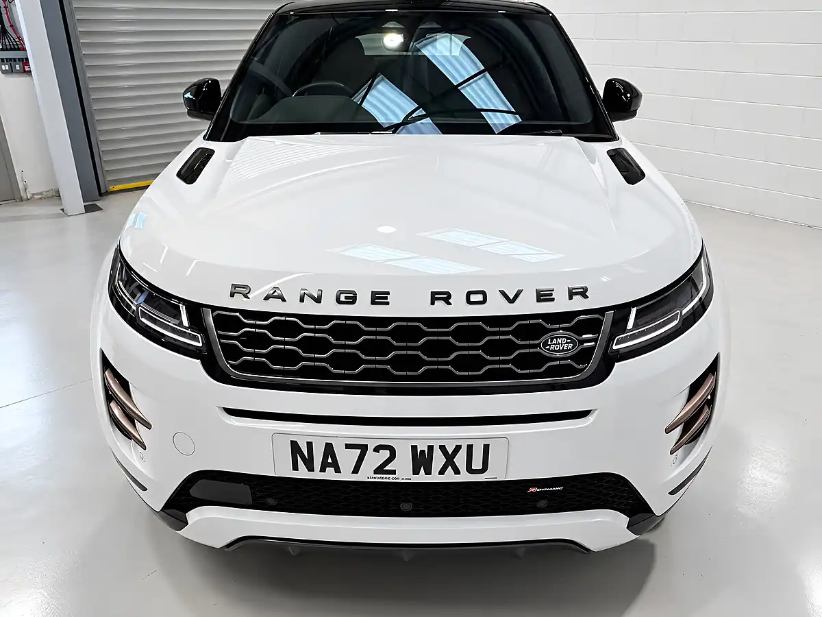 Used 2022 Land Rover Range Rover Evoque R-Dynamic S White - Interior and Exterior details 3