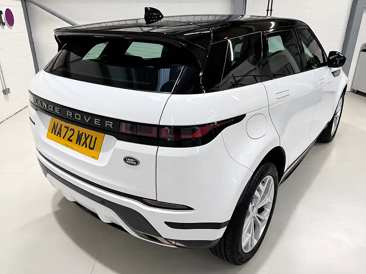 Used 2022 Land Rover Range Rover Evoque R-Dynamic S White - Interior and Exterior details 4