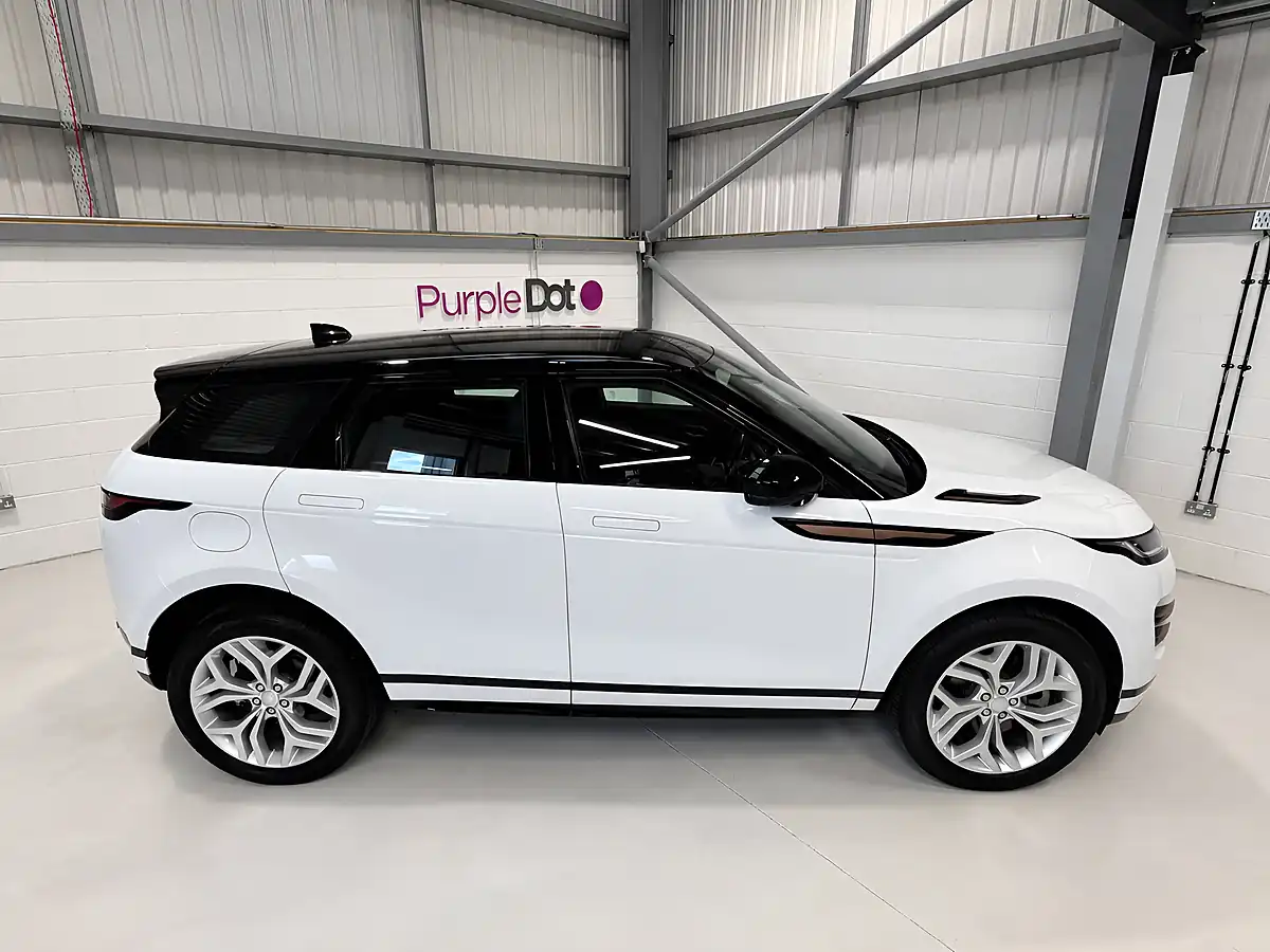 Used 2022 Land Rover Range Rover Evoque R-Dynamic S White - Interior and Exterior details 8