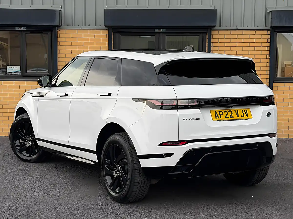 Used 2022 Land Rover Range Rover Evoque R-Dynamic S White - Interior and Exterior details 11