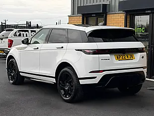 Used 2022 Land Rover Range Rover Evoque R-Dynamic S White - Interior and Exterior details 13