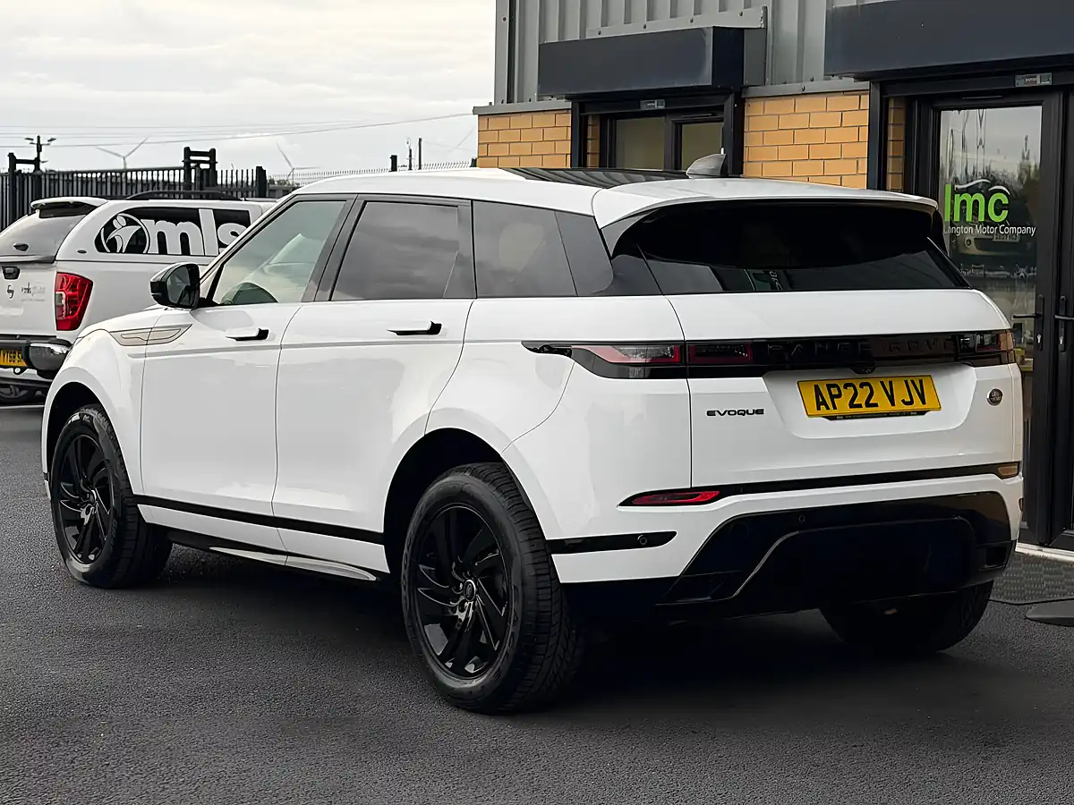 Used 2022 Land Rover Range Rover Evoque R-Dynamic S White - Interior and Exterior details 13