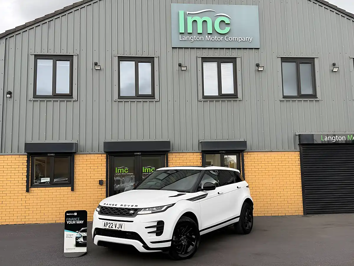Used 2022 Land Rover Range Rover Evoque R-Dynamic S White - Interior and Exterior details 2