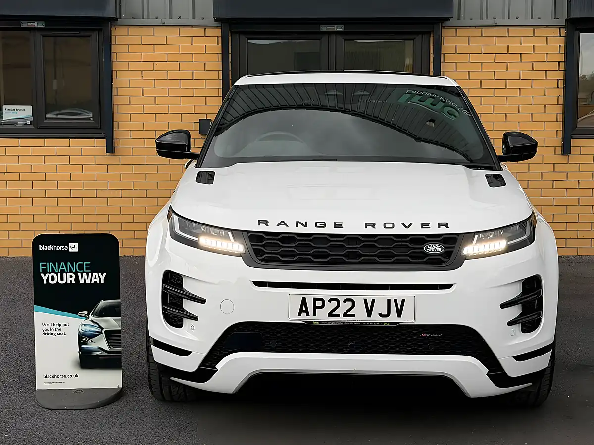 Used 2022 Land Rover Range Rover Evoque R-Dynamic S White - Interior and Exterior details 6