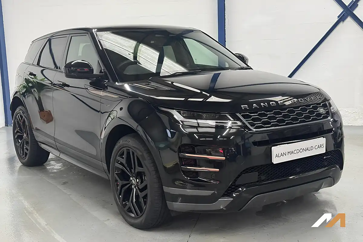 Used 2022 Land Rover Range Rover Evoque R-Dynamic Se Black - Interior and Exterior details 12